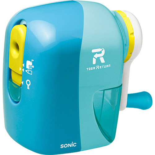 ﾄｶﾞﾘﾀｰﾝ 手動鉛筆削り ﾗｲﾄﾌﾞﾙｰ 1台画像