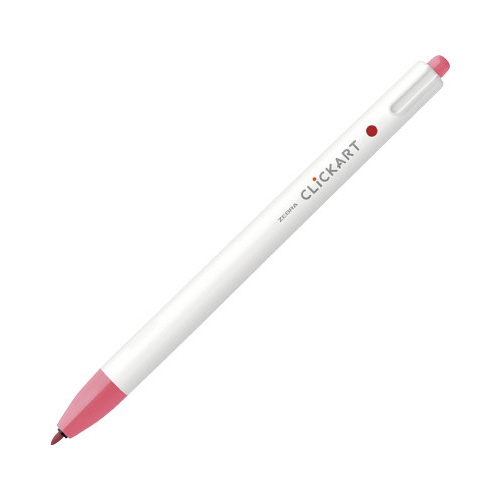 水性ペン　クリッカート　サーモンピンク　１０本