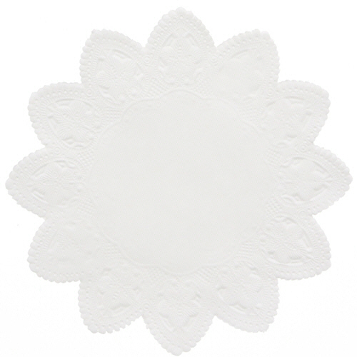 SWAN ﾚｰｽﾍﾟｰﾊﾟｰ 丸型 5号 1ｾｯﾄ(500枚:100枚×5ﾊﾟｯｸ)画像