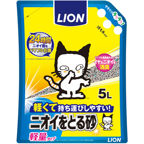 ﾆｵｲをとる砂 軽量ﾀｲﾌﾟ 5L 1ﾊﾟｯｸ画像