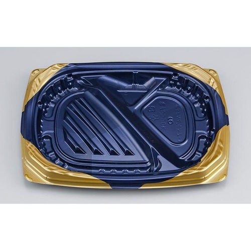 シーピー化成 弁当容器 CBFNビルト7-1 ソアBG 本体画像