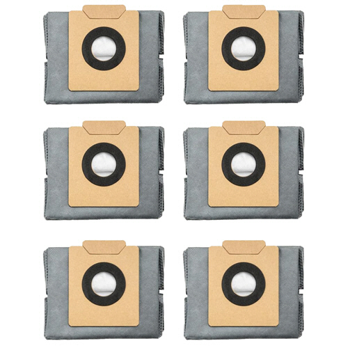 eufy(ﾕｰﾌｨ) 交換用ﾀﾞｽﾄﾊﾞｯｸﾞ(X8 Pro/X10 Pro Omni 対応) 1ﾊﾟｯｸ(6枚)画像