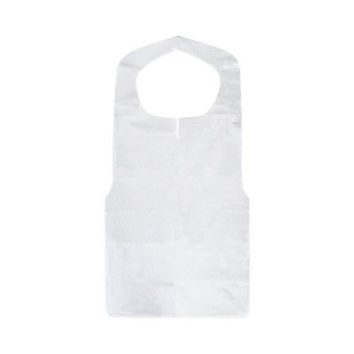 不織布エプロン　白　３０枚入画像