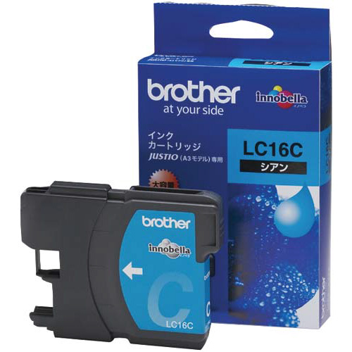 純正インク　ＬＣ１６Ｃ　シアン画像