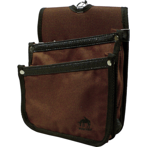 HUMHEM ｳｴｽﾄﾊﾞｯｸﾞ ﾌﾞﾗｳﾝ 1個画像