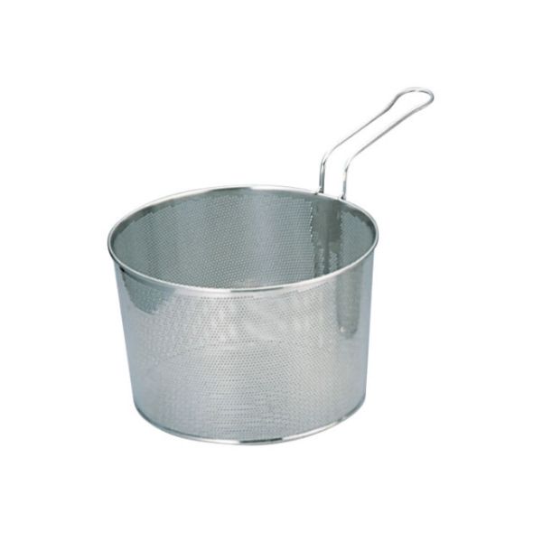 調理用品 UK ボイルバスケット・片手ハンドル 21cm YUKIWA画像