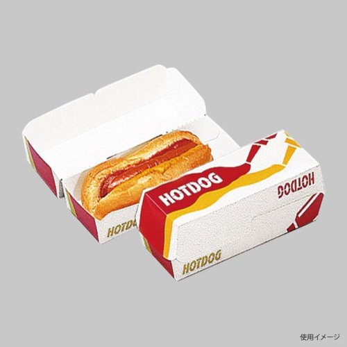 デリボックス ホットドックBOX [ケース販売]