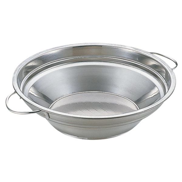 調理用品 UK 段付油こし(両手ハンドル)16-18cm YUKIWA画像