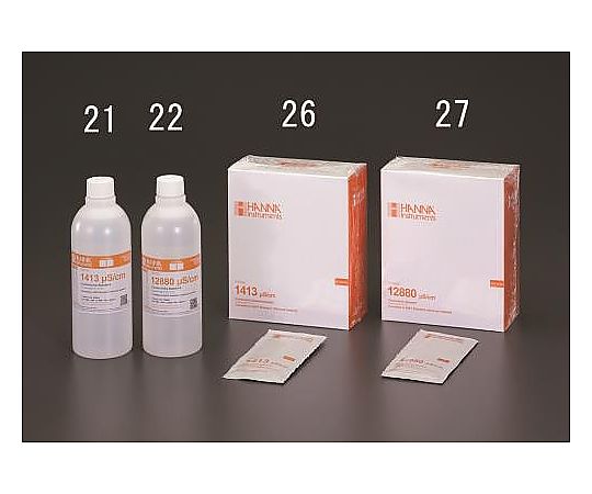 20ml [12880μs/cm] 導電率標準液(25ﾊﾟｯｸ)画像