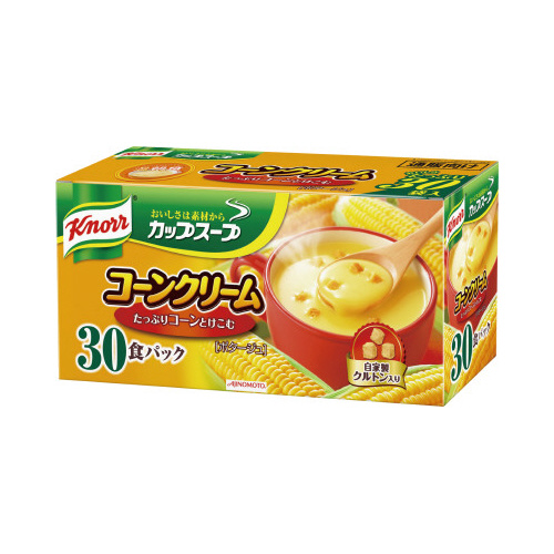 クノールカップスープ　コーンクリーム　３０食入画像