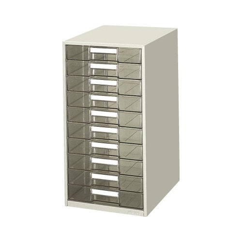 レターケース透明プラスチック引き出しＡ４　１０段画像