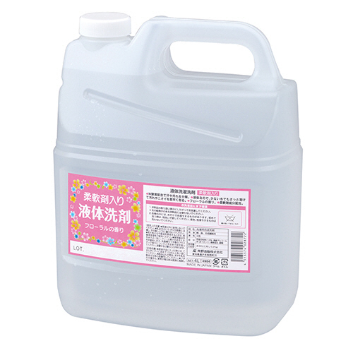ﾌｧｰﾏｱｸﾄ 液体洗濯洗剤 柔軟剤入り 4L/本 1ｾｯﾄ(4本)画像