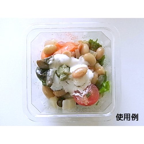 透明カップ C-AP 角カップ 88-200 身 中央化学画像