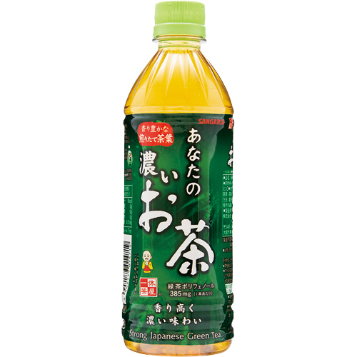 あなたの濃いお茶 500ml ﾍﾟｯﾄﾎﾞﾄﾙ 1ｾｯﾄ(72本:24本×3ｹｰｽ)画像