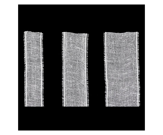 挿入ケアガーゼ　6号　10m×4本入 パッケージが横向きに撮影され、テープでしっかりと封印された状態