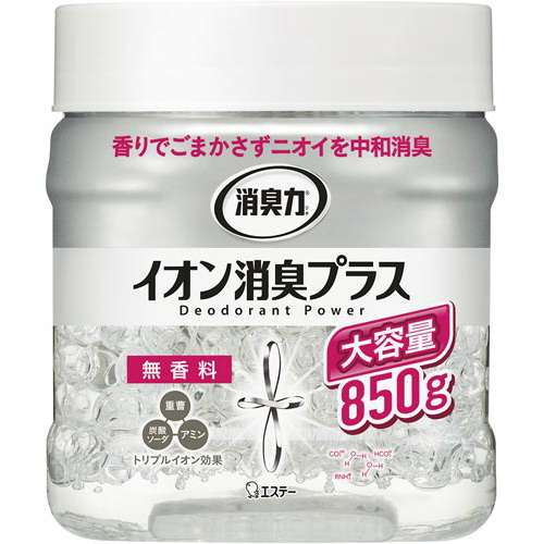 消臭力クリアビーズ　イオン消臭プラス　本体８５０ｇ画像