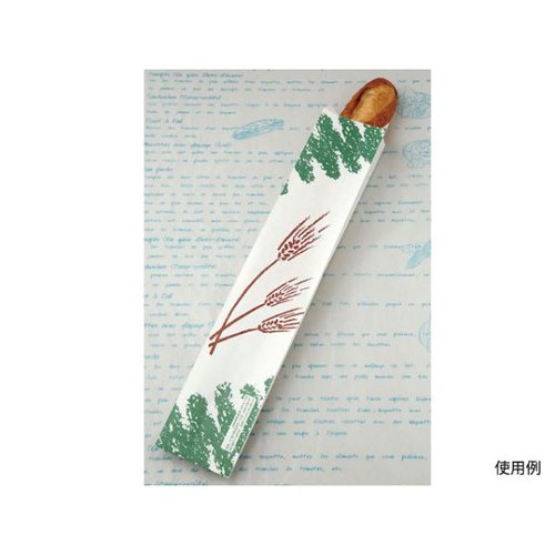 バケット袋 フランスパン保存袋No.111ラミ・麦の穂(中) 大阪ポリエチレン販売 [ケース販売]画像