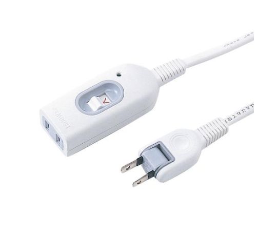 AC125V/15Ax1.0m 延長コード(中間ｽｲｯﾁ付)画像