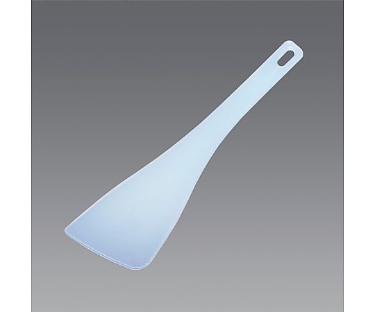 74x243mm ターナー(PFA) 透明な素材でできた、先端が広がったデザインの製品が俯瞰で見える状態