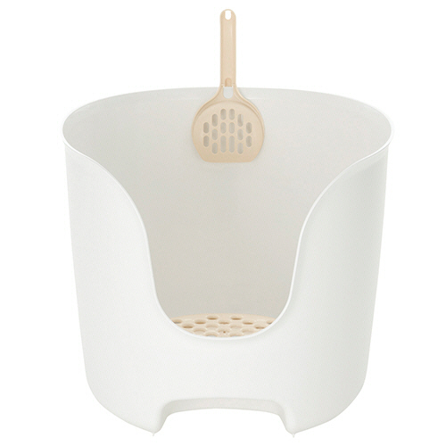 ﾗﾌﾟﾚ 壁高ﾈｺﾄｲﾚ ﾎﾜｲﾄ 1個画像