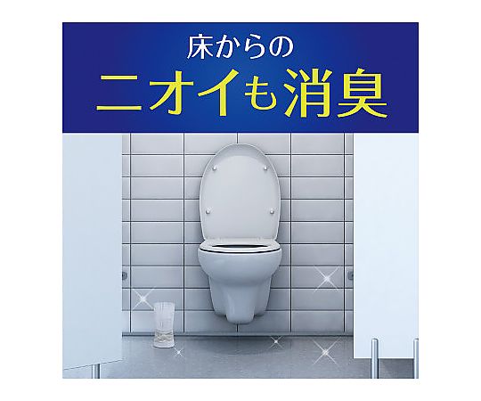 トイレのスッキーリ！限定デザイン 無香料 限定デザインのパッケージが斜めに置かれている様子