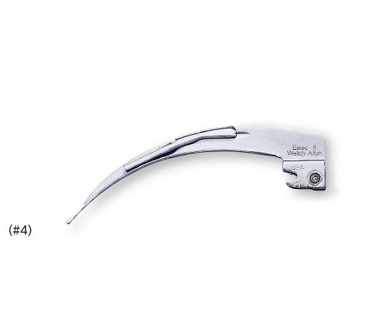 WA喉頭鏡　ブレード　イングリッシュ･マッキントッシュ型(#4)画像