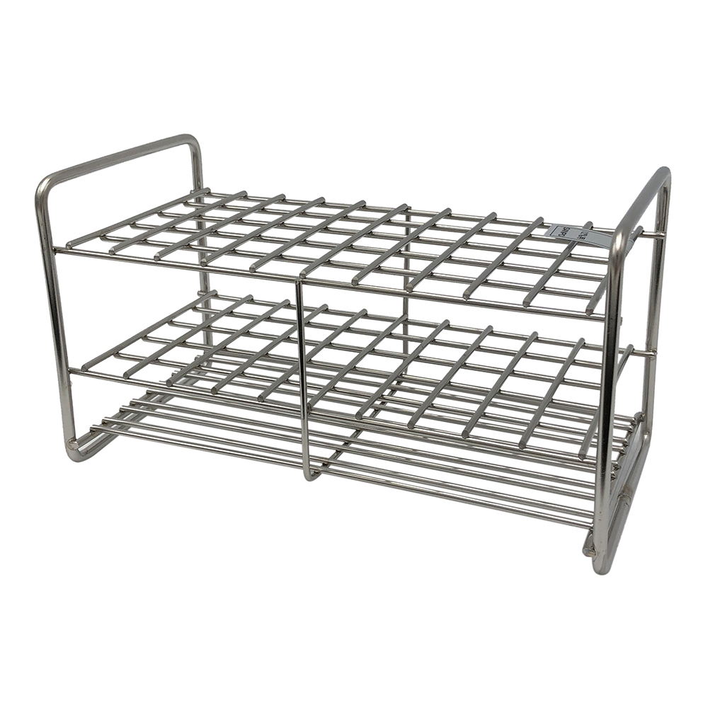 ステンレス試験管立　配列：5×10　サイズ：□14mm画像