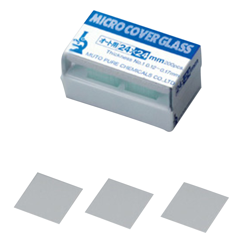 カバーグラス　18×18mm　2000枚入画像