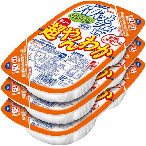 ﾊﾟﾊﾟｯとﾗｲｽ 超やんわかこしひかり 200g/個 1ｾｯﾄ(24個:3個×8ﾊﾟｯｸ)画像