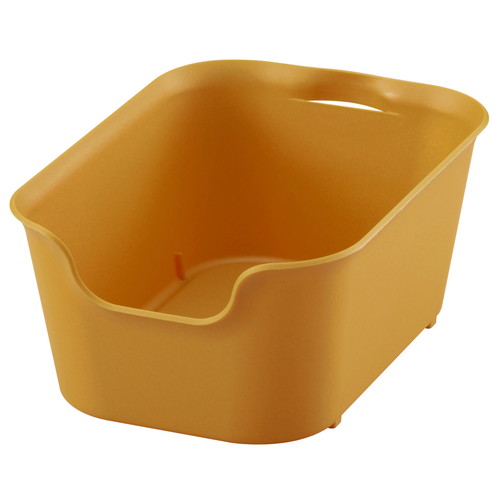 収納ボックス カタス S カラーボックス インナーボックス 引き出し イエロー画像