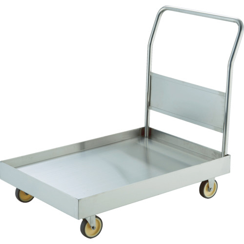 ｵｰﾙSUS304 皿型台車 1200×750 NU車輪 S付 1台