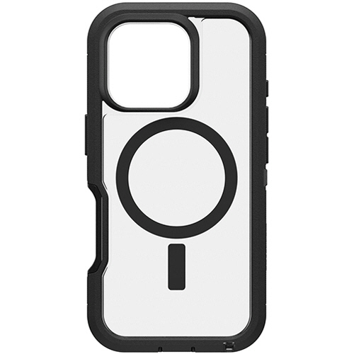 iPhone 16 Pro用ｹｰｽ Defender XT MagSafe ﾀﾞｰｸｻｲﾄﾞ(ｸﾘｱ/ﾌﾞﾗｯｸ) 1個画像