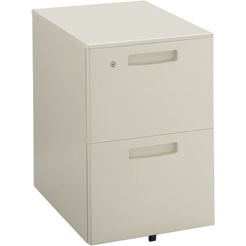 インベント　モバイルワゴンＴ２段Ｎグレー