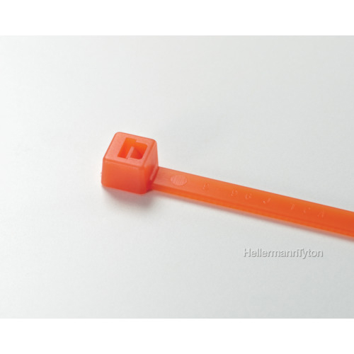 ｶﾗｰﾀｲ 幅3.5×長さ152mm 屋内使用 ｵﾚﾝｼﾞ 1袋(100本)画像