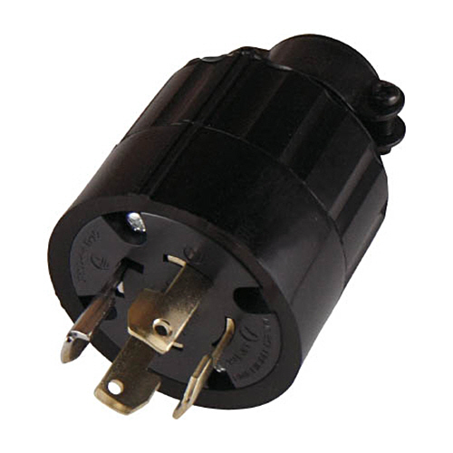 引掛形 ｺﾞﾑﾌﾟﾗｸﾞ 接地3P30A250V 1個画像