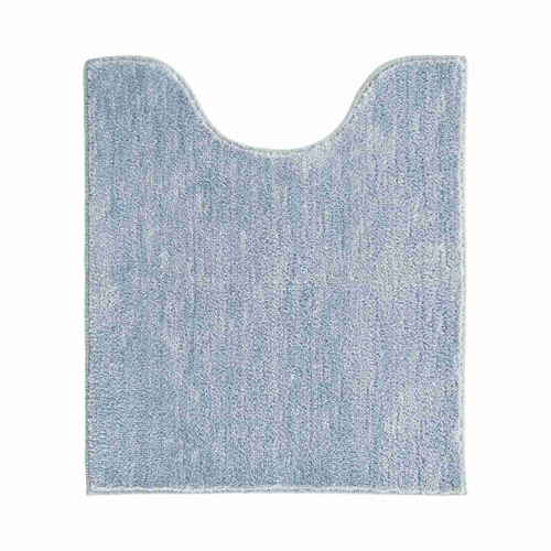 トイレマット コクーン 約70×60cm ロングトイレマット ブルー画像