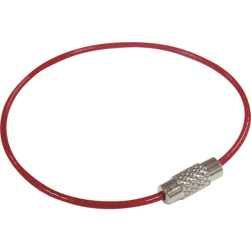 ﾋﾞﾆｺｰﾄｷｰﾜｲﾔｰ 赤 160mm 1個画像