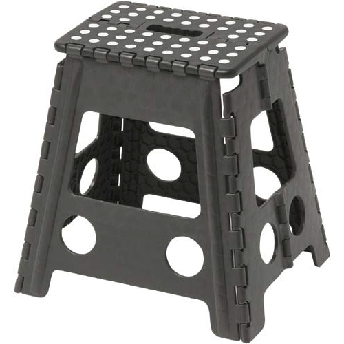 折りたたみ式踏み台　セノ・ビー　のっぽ君　黒画像