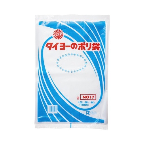 規格袋　０．０５ｍｍ厚　１７号　１００枚画像