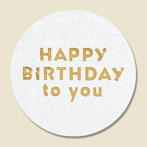 ギフトシール スパイラル ３０片画像