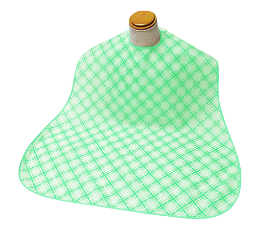 エコノミー食事用エプロン グリーン画像