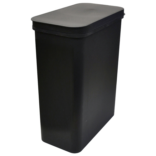 ｼﾝﾌﾟﾙﾀﾞｽﾄﾎﾞｯｸｽ 縦開き 28L ﾌﾞﾗｯｸ 1個 | KM-602 | 小久保工業所