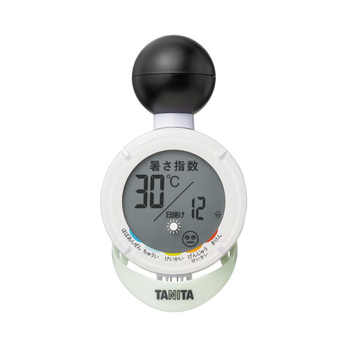 日焼けアラーム機能付き黒球式熱中アラーム画像