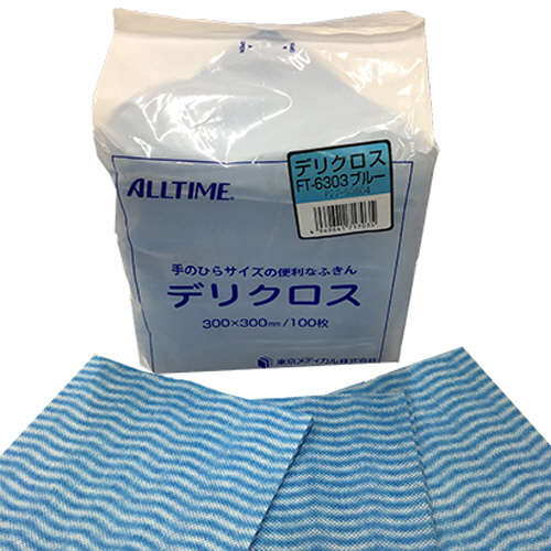 ﾃﾞﾘｸﾛｽ 30×30cm ﾌﾞﾙｰ 1ﾊﾟｯｸ(100枚)画像