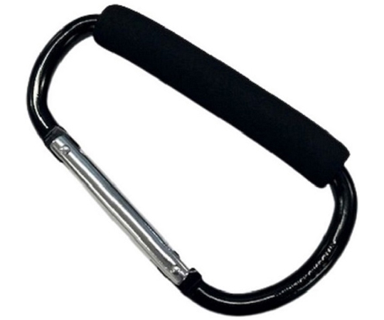 カラビナ 大 ブラック