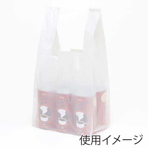 エンボス加工ありの便利なハンガータイプのレジ袋