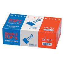 ﾀﾞﾌﾞﾙｸﾘｯﾌﾟ 超特大 口幅50mm 1ﾊﾟｯｸ(10個)画像