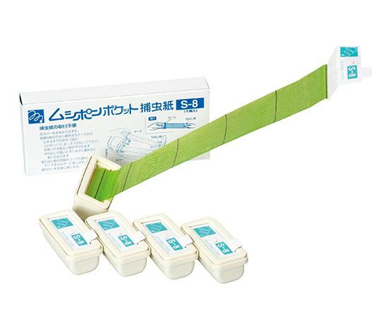 ムシポン専用捕虫紙5個入り　白画像