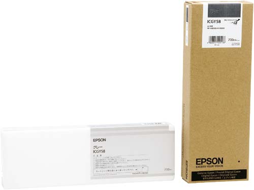 純正インク　ＩＣＧＹ５８　グレー（大容量）画像