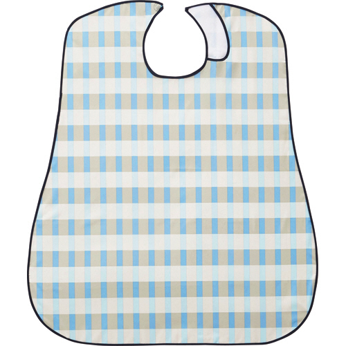 ｿﾌﾗﾋﾟﾚﾝｴﾌﾟﾛﾝ ﾎﾞｰﾀﾞｰﾁｪｯｸ ﾌﾞﾙｰ 1枚画像